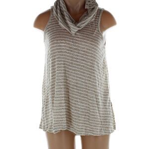 Hippie Rose Stripe Cowl Neck Tunic NWT